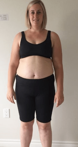 Elizabeth planned to lose 12 pounds