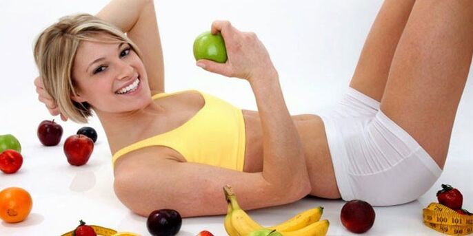 fruits and weight loss exercises for a month