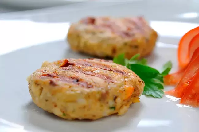 steamed fish cakes on a lazy diet